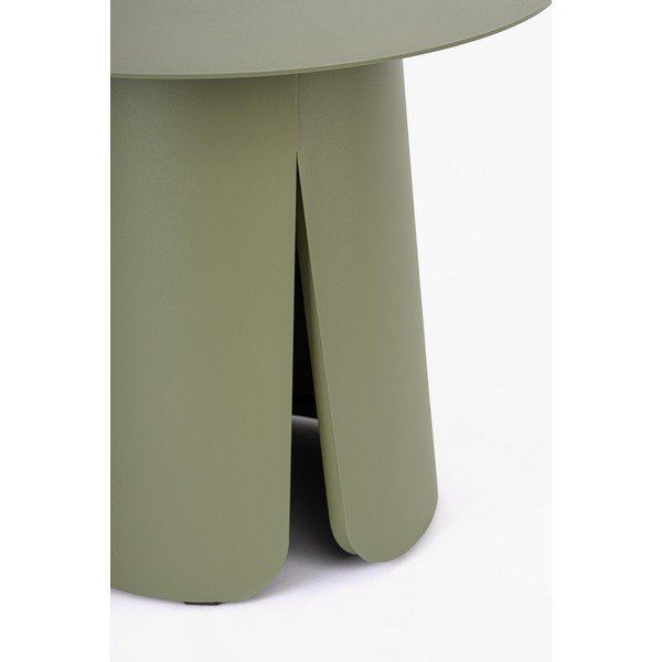 Alumīnija apaļš dārza galdiņš ø 45 cm Bryan – Bizzotto-image-2