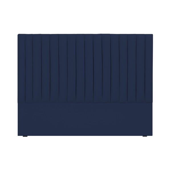 Tumši zils gultas galvgalis Cosmopolitan Design NJ, 160 x 120 cm