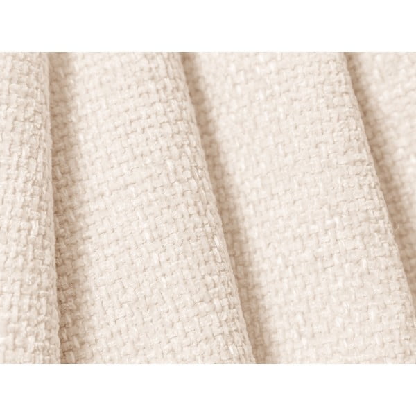 Krēmkrāsas modulārā dīvāna daļa no šenila auduma (ar maināmu stūri) Lupine – Micadoni -image-3