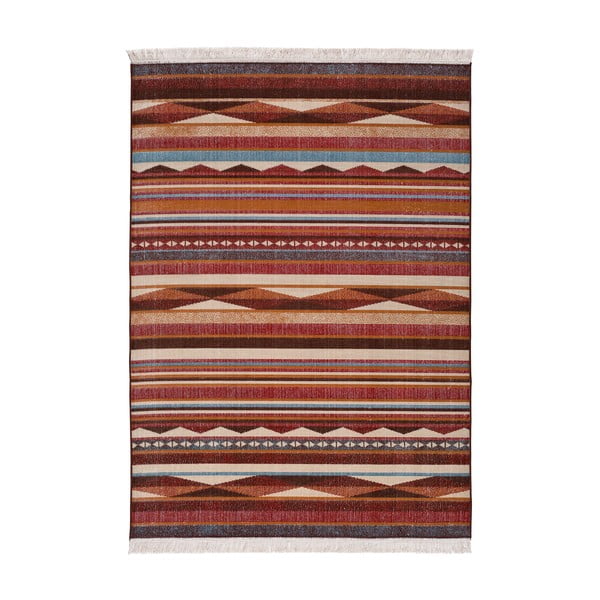 Sarkanais paklājs Universal Caucas Stripes, 160 x 230 cm
