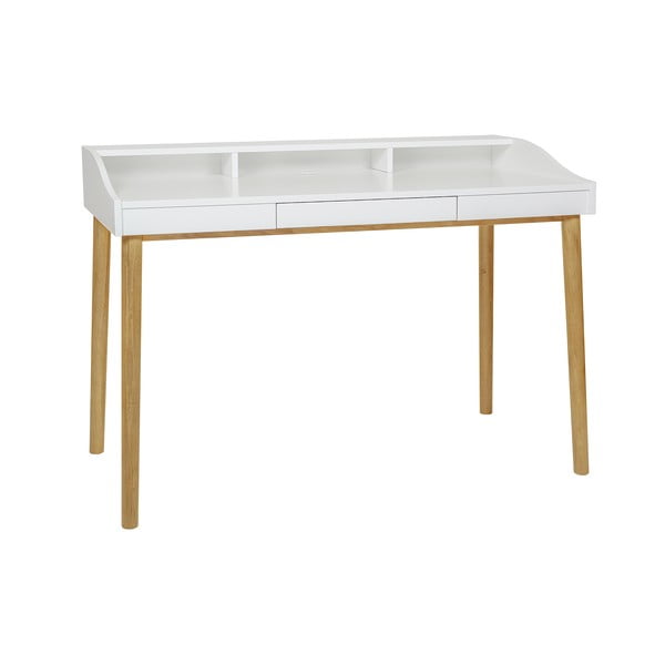 Darba galds ar izvelkamu virsmu 60x120 cm Lindenhof – Woodman-image-2