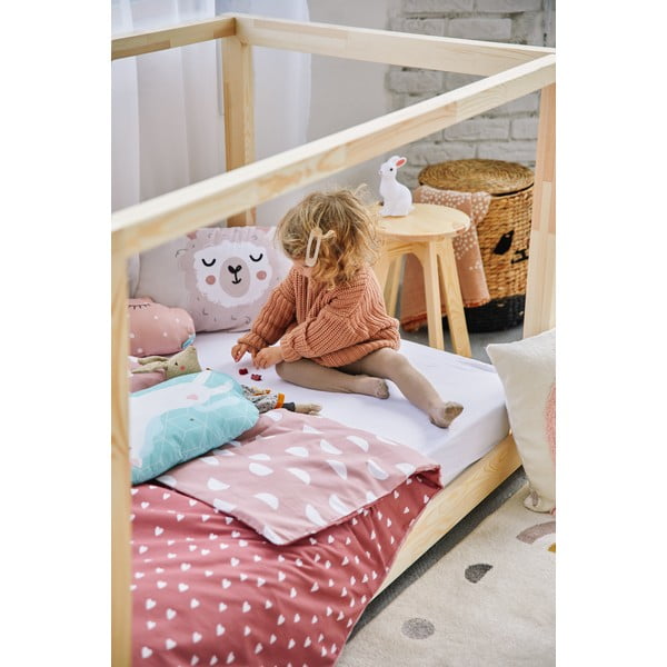 Kokvilnas bērnu gultas veļa 140x200 cm Lama – Bonami Selection-image-3