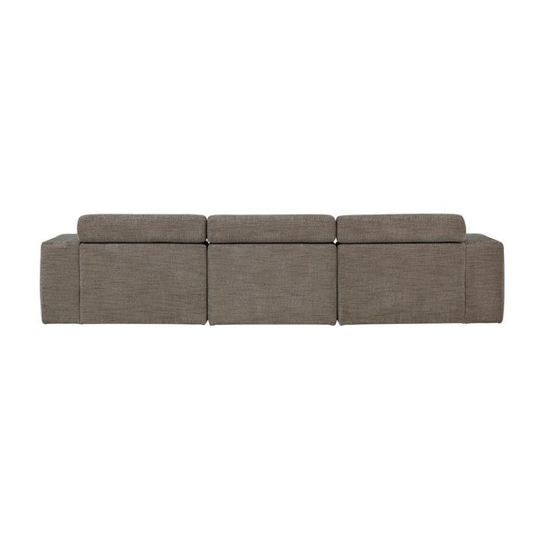 Pelēks regulējams stūra dīvāns (ar kreiso stūri/ar zvilni) Novi – WOOOD-image-3