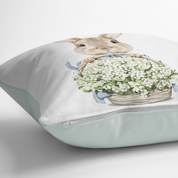 Spilvendrāna ar Lieldienu motīvu 43x43 cm – Mila Home-image-1