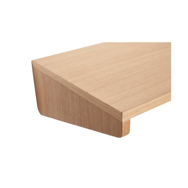 Ozola masīvkoka darba galds pie sienas stiprināms 35x80 cm Folk – Hübsch-image-3