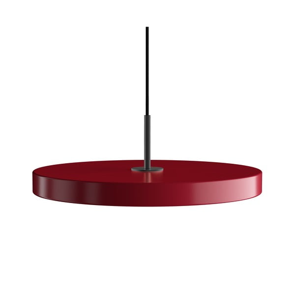 Sarkana LED piekaramā lampa ar metāla abažūru ø 43 cm Asteria Medium – UMAGE