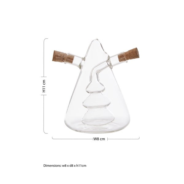 Stikla etiķa un eļļas trauku komplekts Montela – Premier Housewares-image-4