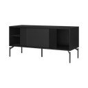 Melns TV galdiņš 116x55x42 cm Met Mini – noo.ma
