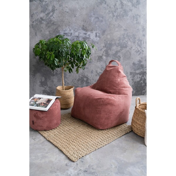 Krēmkrāsas velveta sēžammaiss Play Amuse – SLOWDOWN-image-1