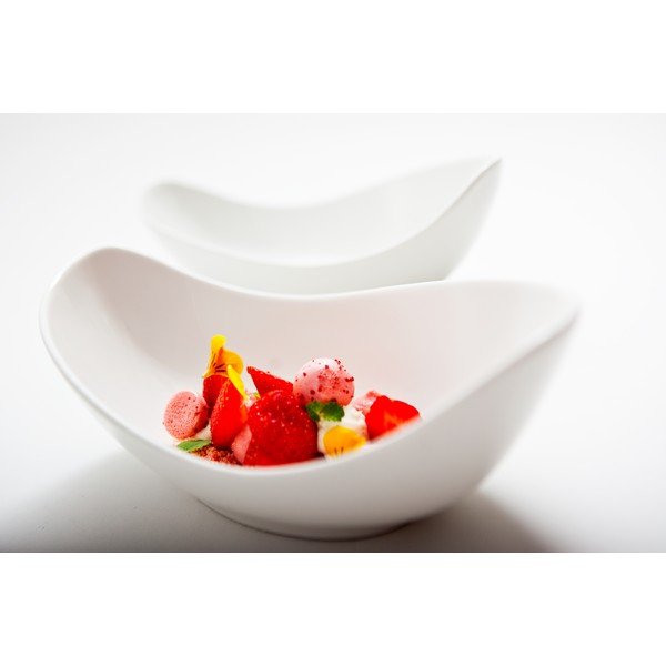 Balta porcelāna bļoda Maxwell & Williams Oslo, 23 x 11,5 cm-image-1