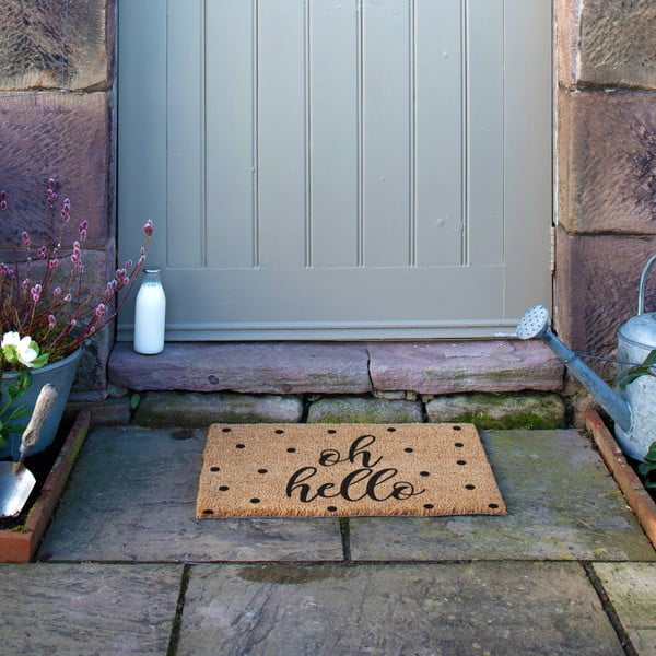 Kokosšķiedras kājslauķis 40x60 cm Oh Hello – Artsy Doormats-image-4