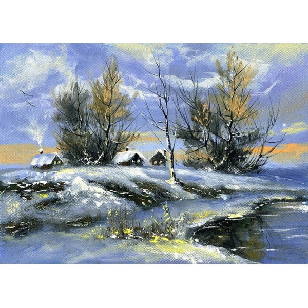 Glezna 70x50 cm Winter – Wallity