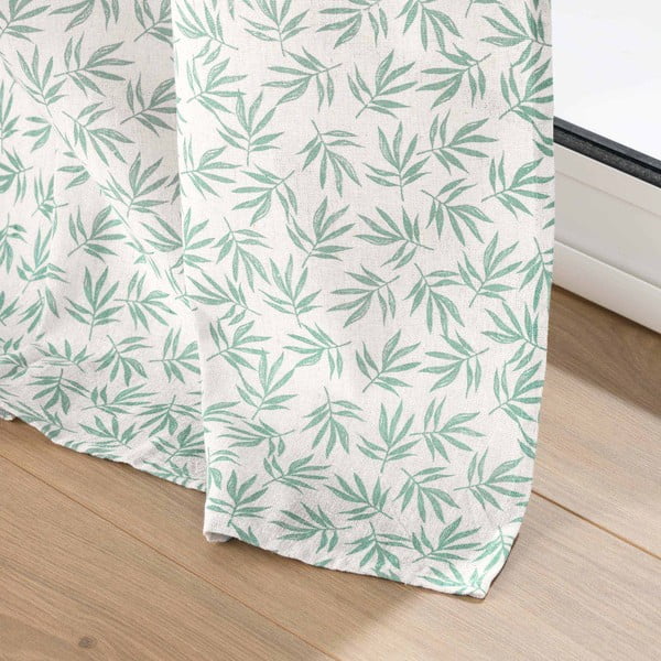 Balts/zaļš aizkars 140x240 cm Maddy – douceur d'intérieur-image-3