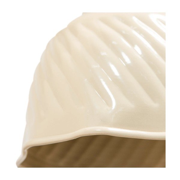 Bēša piekaramā lampa ar metāla abažūru Arleso – WOOOD-image-2