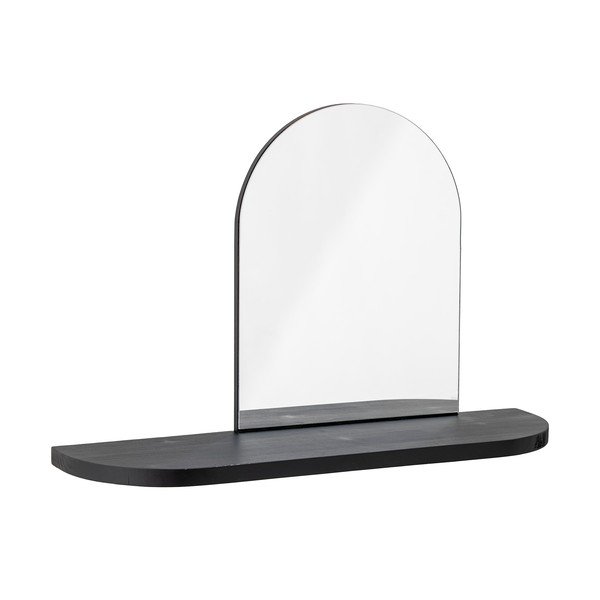 Sienas spogulis ar plauktu ar masīvkoka rāmi 72x48 cm Annlie – Bloomingville-image-1