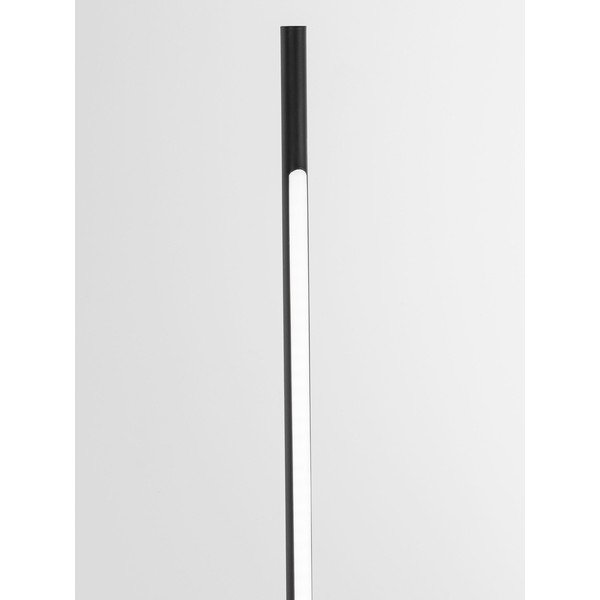 Melna metāla LED stāvlampa ar akrila stikla abažūru (augstums 140 cm) Raccio – Nova Luce-image-3