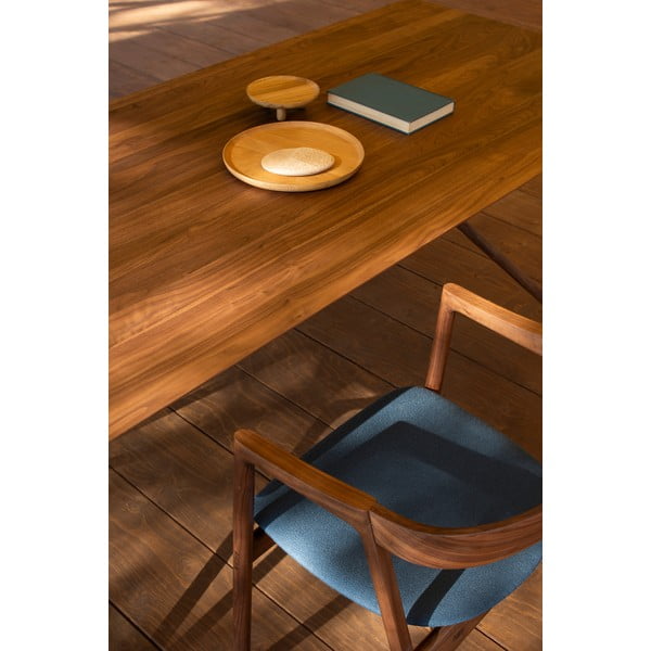 Zils/brūns pusdienu krēsls Muna – Gazzda-image-4