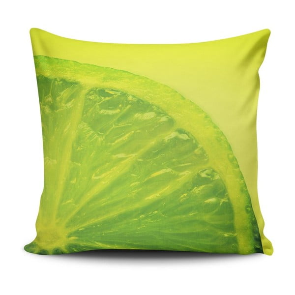 Spilvens ar kokvilnas maisījumu Cushion Love Verde, 45 x 45 cm