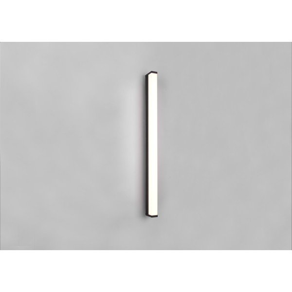 Matēta melna LED sienas lampa (garums 80 cm) Fabio – Trio-image-1