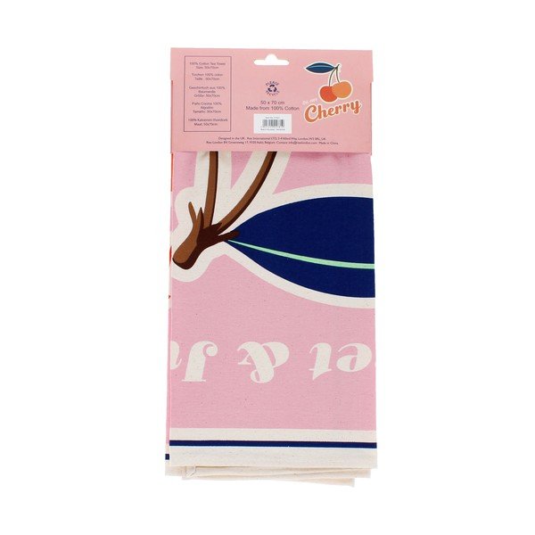 Kokvilnas trauku dvielis 70x50 cm Cherry – Rex London-image-3
