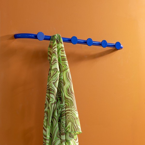 Zils metāla sienas pakaramais 75 cm Retro – Spinder Design-image-4