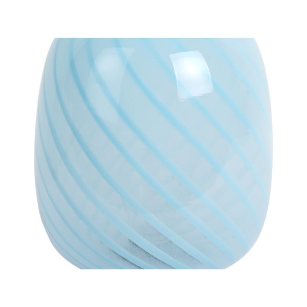 Gaiši zila galda lampa ar stikla abažūru (augstums 20 cm) Summer Globe – Leitmotiv-image-1