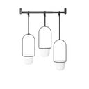 Plastmasas puķu poda apvalki garšaugiem/piekarināmi un pie sienas liekami (3 gab.) ø 7,5 cm Triflora – Umbra