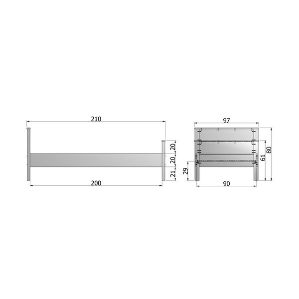 Balta gulta Jade WOOOD 90 x 200 cm-image-3