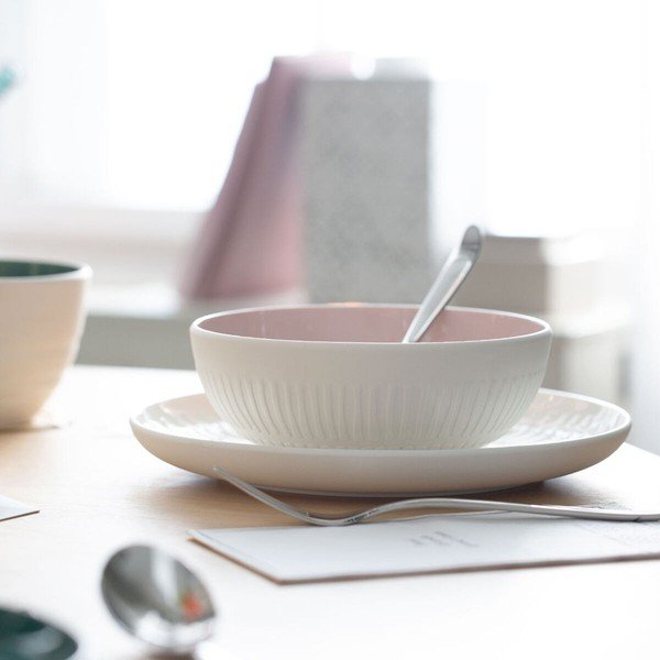 Balts ar rozā porcelāna trauks Villeroy & Boch Blossom, 850 ml-image-2