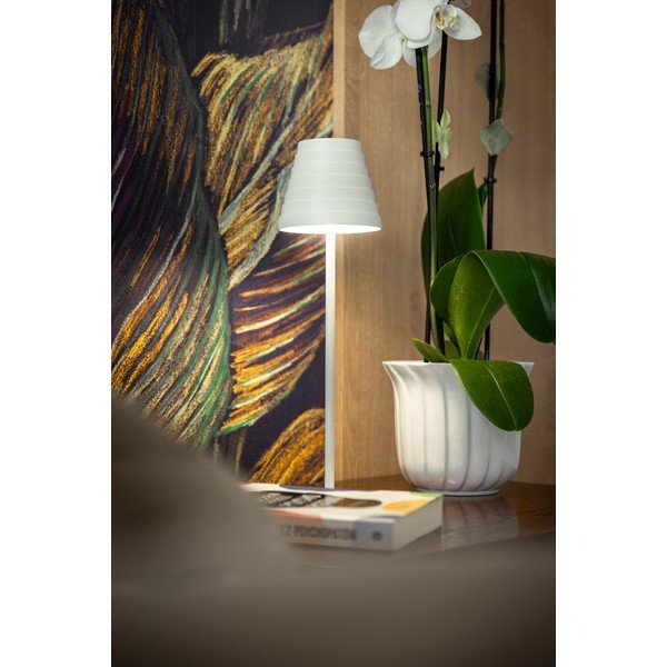 Balta LED galda lampa (augstums 37 cm) Fizzi – GTV-image-2