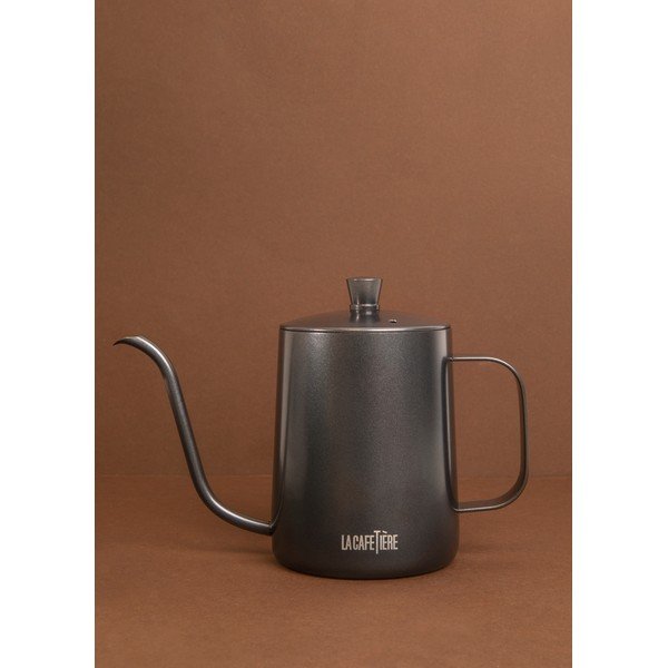 Pelēka nerūsējošā tērauda kafijas kanna 0,6 l La Cafetiere – Kitchen Craft-image-4
