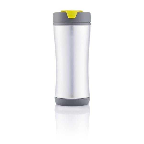 Ceļojumu krūze ar zaļu vāku XD Design Boom Eco, 200 ml-image-1