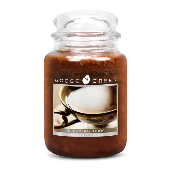 Goose Creek Hot Grog Toddy aromātiskā svece, deg 150 stundas