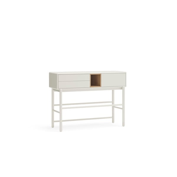 Krēmkrāsas konsoles galds 35x120 cm Corvo – Teulat-image-3