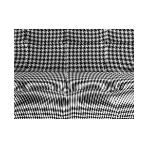Pielāgotas formas režīmi Melnā un baltā divguļamā dīvānu gulta-image-4