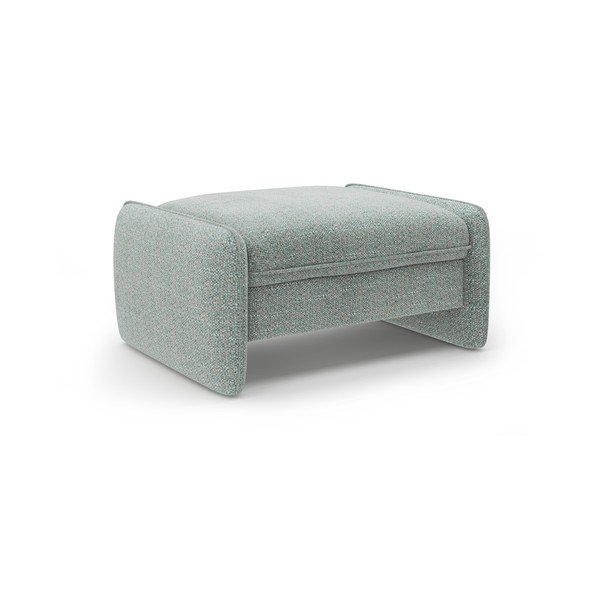 Zils kāju soliņš no šenila auduma Georgia – Micadoni 