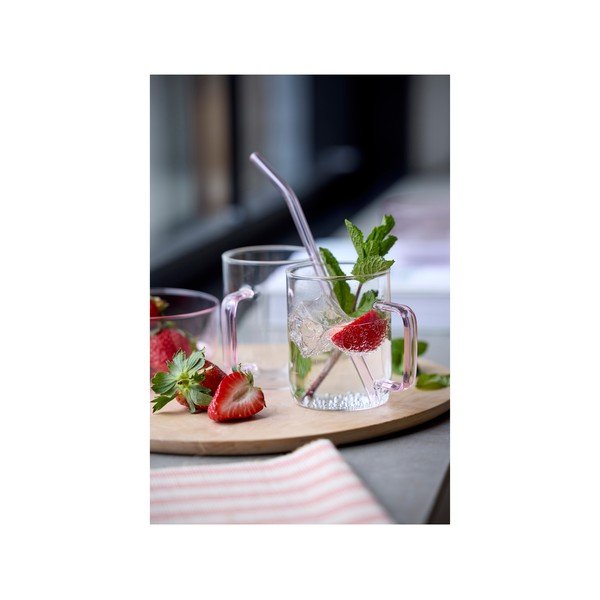 Stikla salmiņi ar tīrīšanas birstīti (4 gab.) – Lyngby Glas-image-1