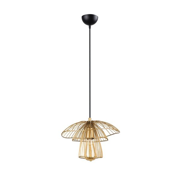 Piekarama lampa zelta krāsā Squid Lighting Root, augstums 117 cm-image-3