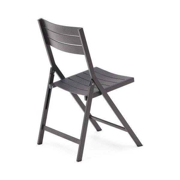 Melns metāla dārza krēsls Torreta – Kave Home-image-3