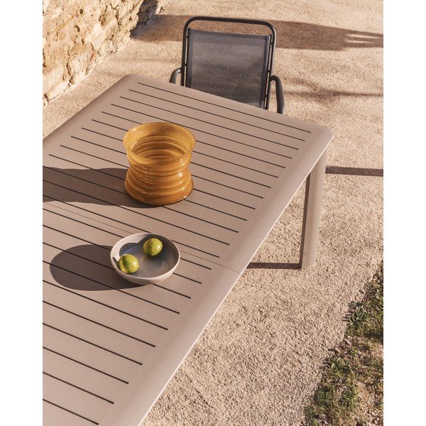 Tumši pelēks dārza krēsls Luri – Kave Home-image-3
