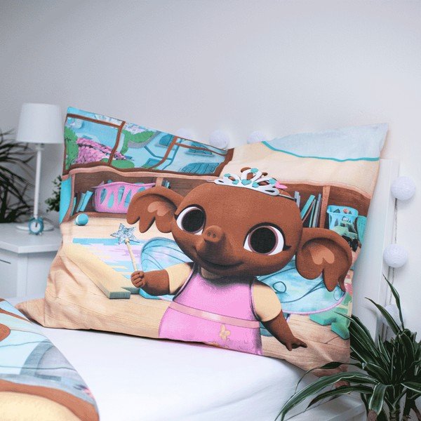 Bērnu kokvilnas gultasveļa Jerry Fabrics Bing, 140 x 200 cm-image-1