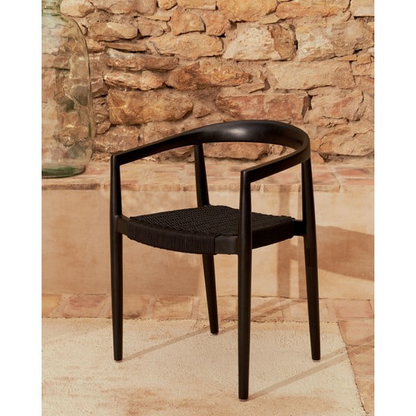 Melni pusdienu krēsli (4 gab.) Ydalia – Kave Home-image-1