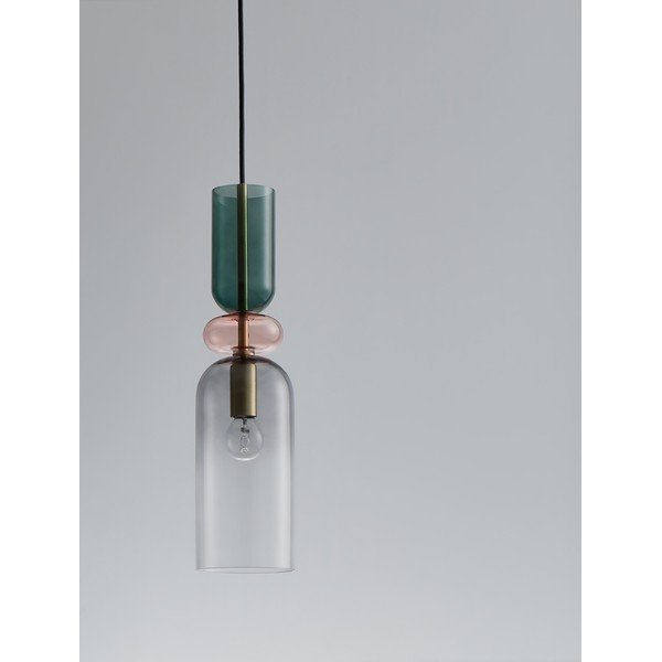 Zelta krāsas stikla piekaramā lampa ø 11 cm Murano – Nova Luce-image-4