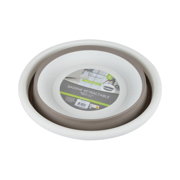 Gaiši brūna mazgāšanas bļoda 10 l – Homéa-image-2