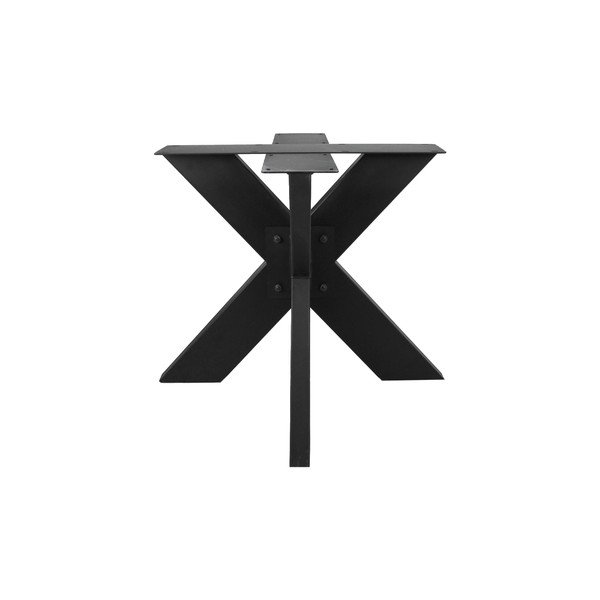 Melna metāla pamatne HMS kolekcijas pusdienu galdam, ⌀ 90 cm-image-2