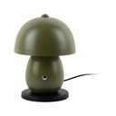 Tumši zaļa LED galda lampa ar metāla abažūru (augstums 18 cm) Mono LED – Leitmotiv