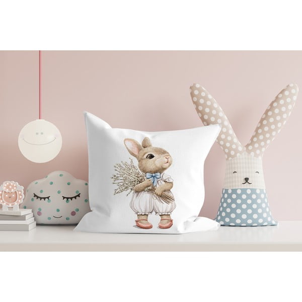 Spilvendrāna ar Lieldienu motīvu 43x43 cm – Mila Home-image-2