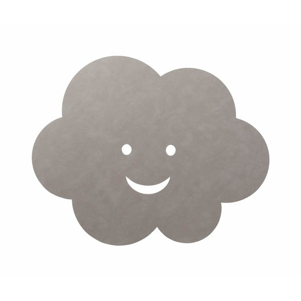 Pelēkbēšs bērnu rotaļu paklājiņš 70x88 cm Cloud XXL Cloud – LIND DNA
