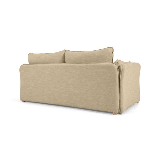 Bēšs salokāms dīvāns 210 cm Tanit – Kave Home-image-4