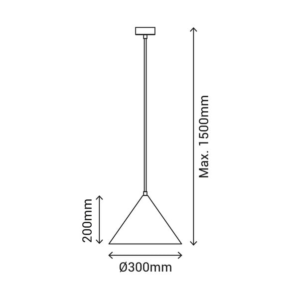 Zaļš piekaramais gaismeklis SULION Vilma, augstums 150 cm-image-4